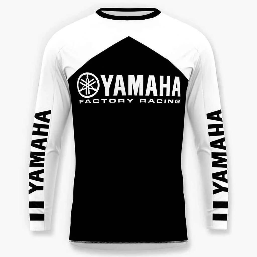 Yamaha New MXGP Super Motocross Racing Jersey Men And Women Oversized Breathable And Quick Drying Motorcycle Riding T-Shirt