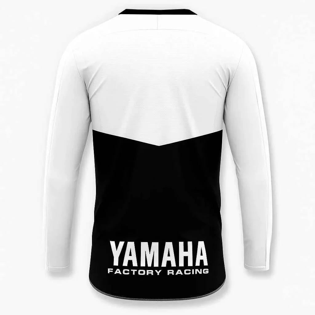 Yamaha New MXGP Super Motocross Racing Jersey Men And Women Oversized Breathable And Quick Drying Motorcycle Riding T-Shirt