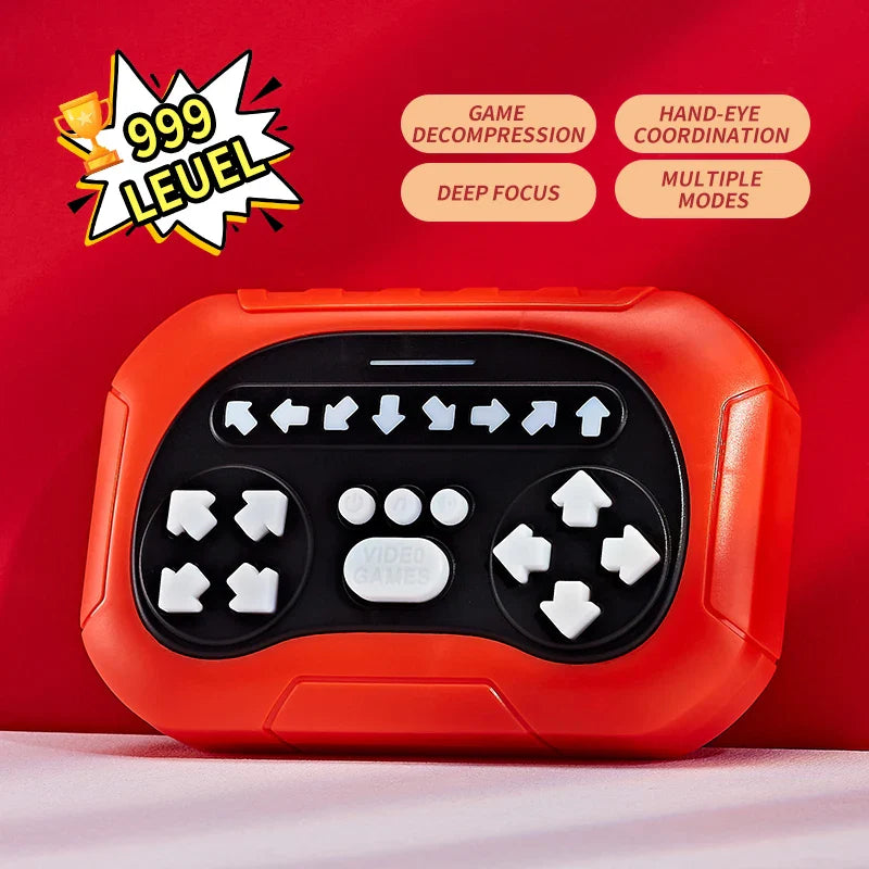 Fast Music Rhythm Quick Push Game - Finger Dance Handheld Game for Hand-Eye Coordination - Halloween/Thanksgiving/Christmas Gift